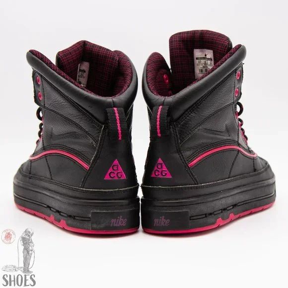Nike ACG Woodside 2 High GS 'Black Fireberry' - Youth Size 6 - Picture 6 of 14